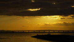 定点観測：夕日
