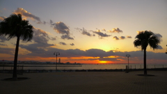 定点観測：夕日