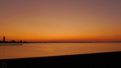 定点観測：夕日