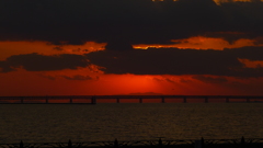 定点観測：夕日