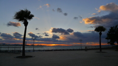 定点観測：夕日