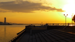 定点観測：夕日