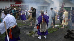 えべっさん「紫燈大護摩供・火渡りの儀式」