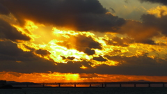定点観測：夕日