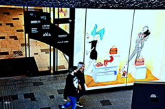 下を見る　で、下を見る