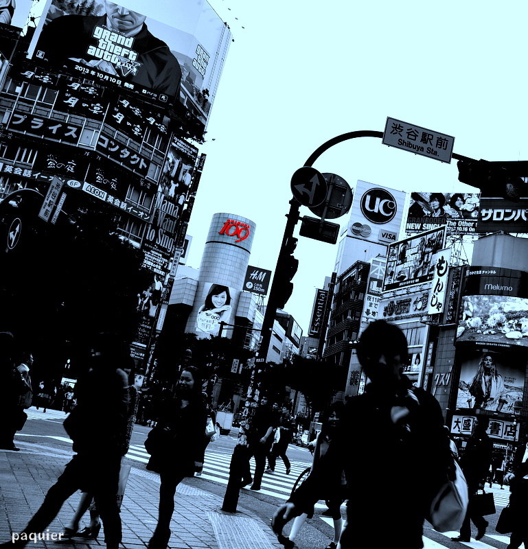 交差点は神秘でも象徴でも・・・ない　　　カメラで撮す場所だ・・（カフカ）