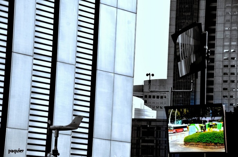 タクシーに乗って・・・