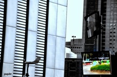 タクシーに乗って・・・