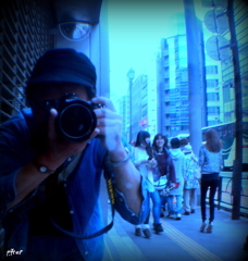 たまには　逆の世界を撮る