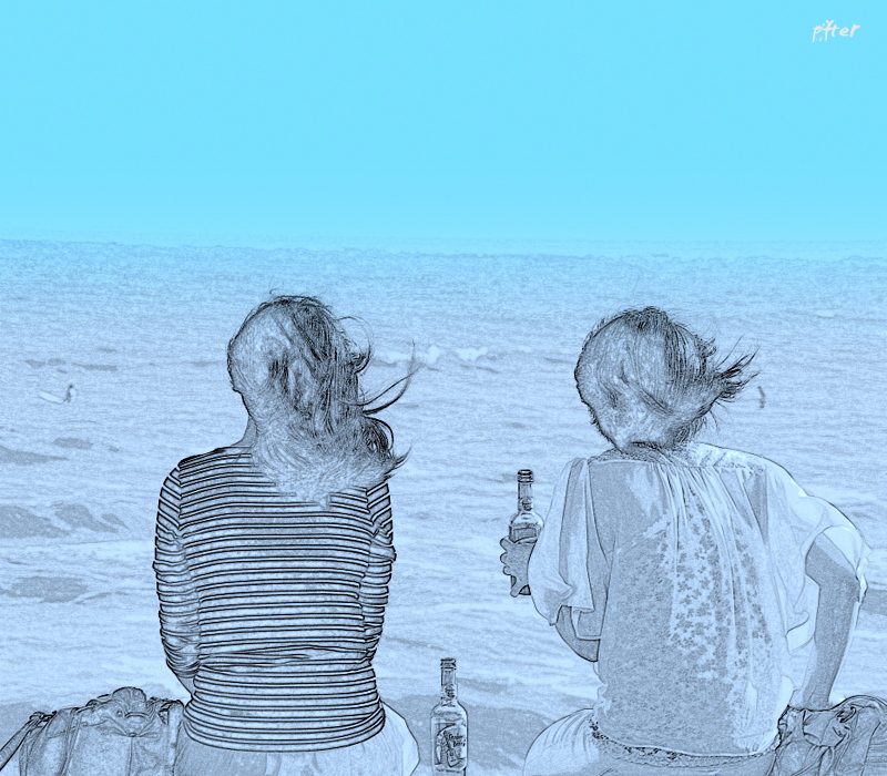 風が語る言葉を裂く