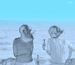 風が語る言葉を裂く