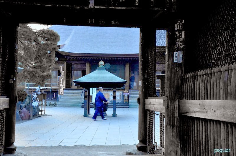 真似てあそこを歩いてみる