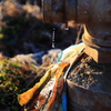 給水口の水漏れ