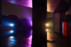 豊田市美術館：ライティング・プロジェクション　光の競演