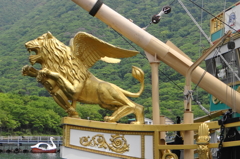 海賊船の船飾り
