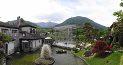 箱根ガラスの森美術館からの眺望