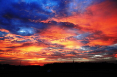 ２０１４０８２１夕焼け