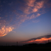夕暮れ
