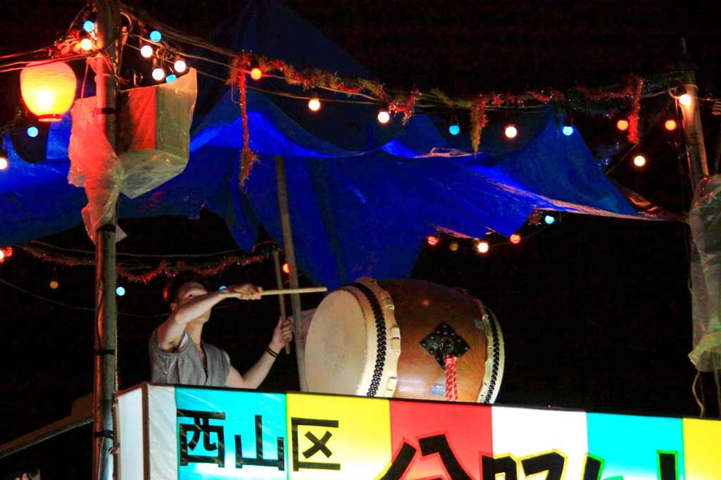 太鼓の音は響く♪～♪