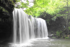 鍋ヶ滝：左岸から