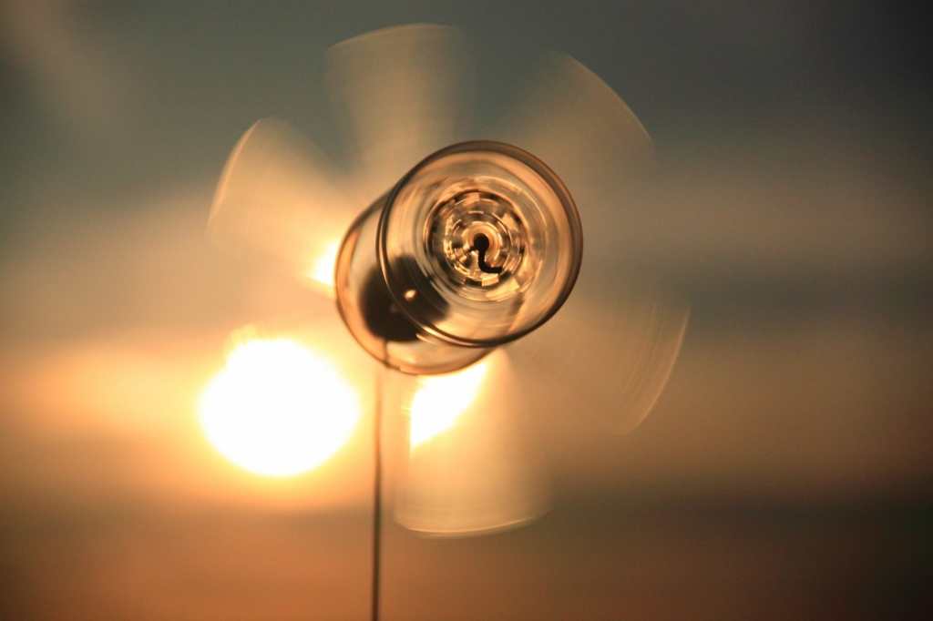 ペットボトル風車