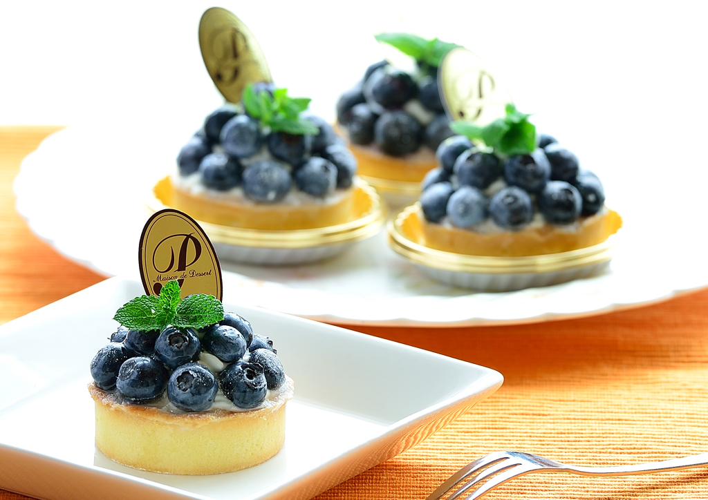Petit Gateau  ~blueberry tarte ~