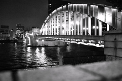 勝鬨橋・夜