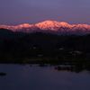飯豊山の朝焼け　IMGP7649