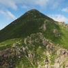 岩木山を臨む
