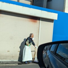 漁港にて