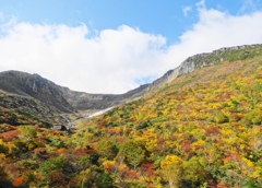 安達太良山 鉄山・くろがね小屋紅葉