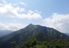 朝日連峰　祝瓶山