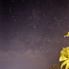 Singaporeの民丹島 星空
