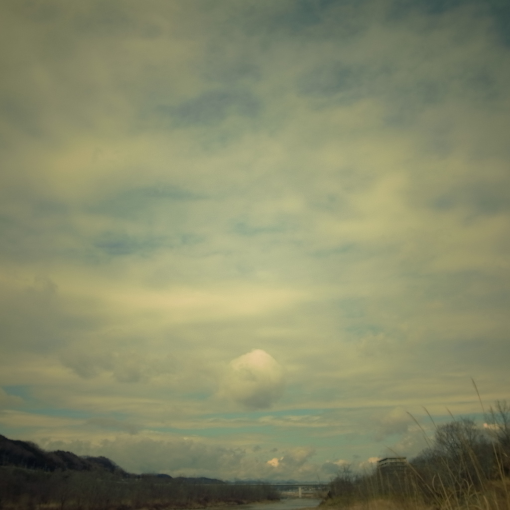 雲を丸めてみた（笑）