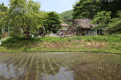 みなかみ藤原の壊れた民家