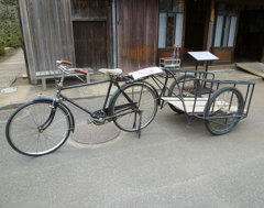 荷物引っ張れる自転車