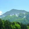 山と青空