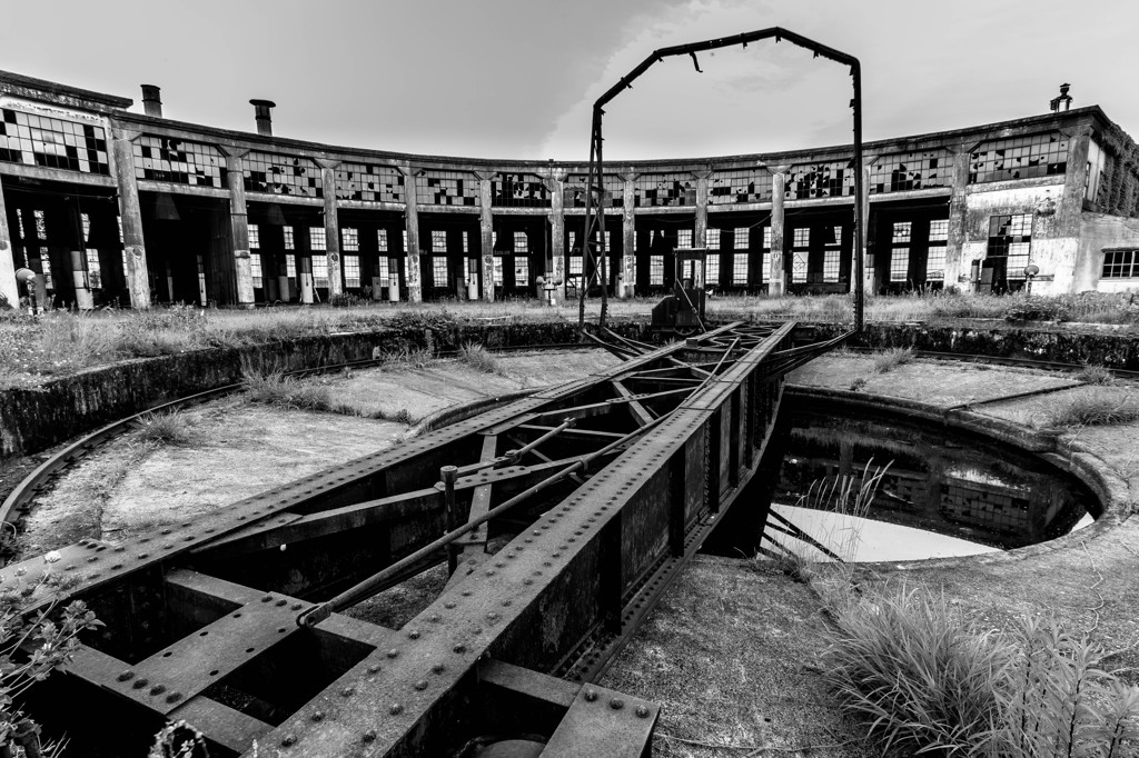 豊後森機関庫②