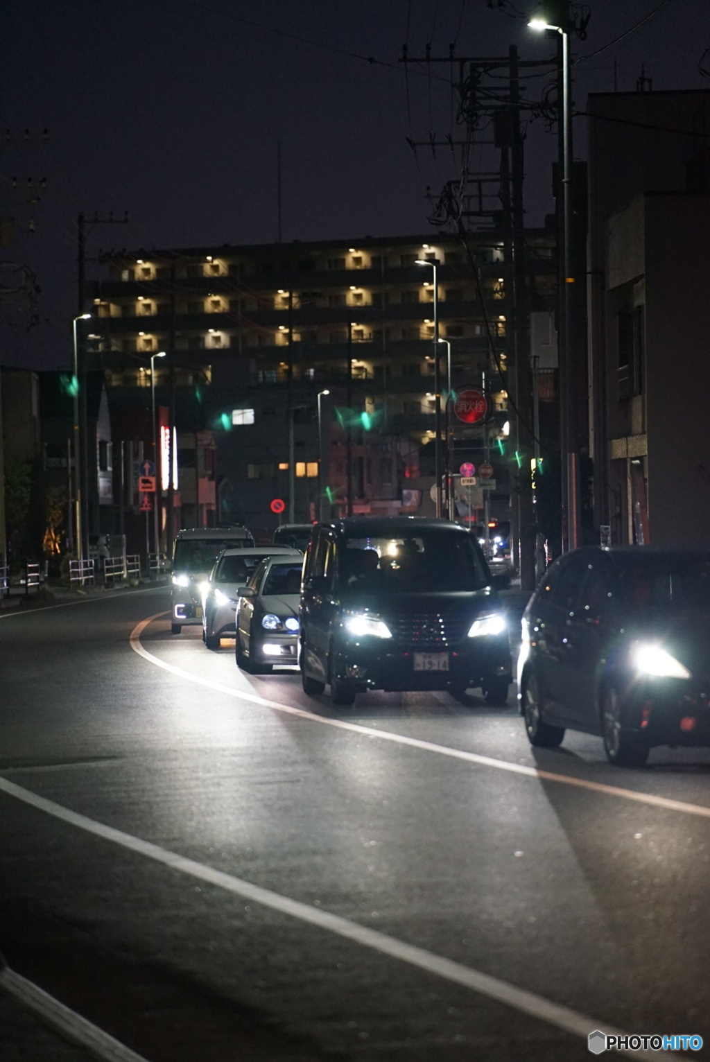 夜の道路