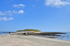 Blue Sky & Blue Island