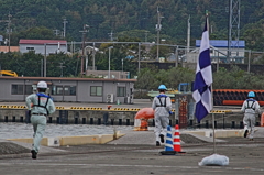 走る人　①