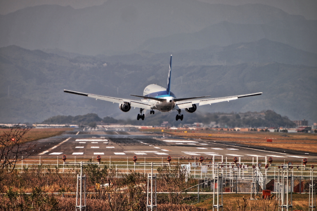 龍馬空港に着陸しま～す