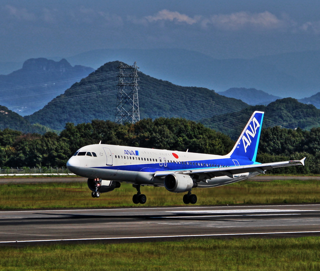 秋の高松空港