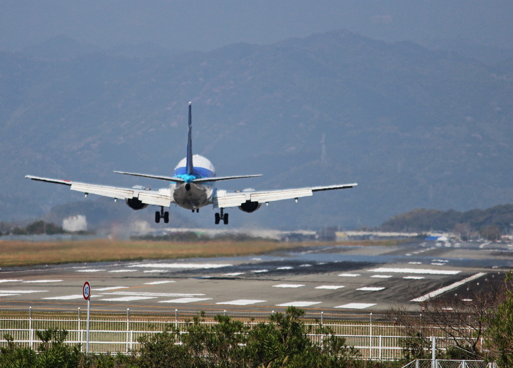 霞む空②