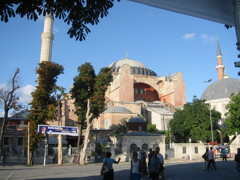 イスタンブール　アヤソフィア寺院