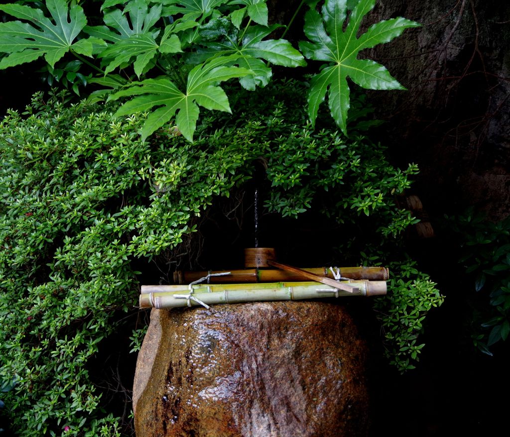 夕暮れの検見川神社