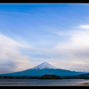 河口湖より望む