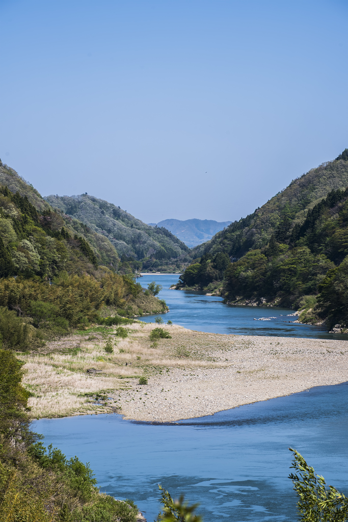 阿武隈川の峠越え
