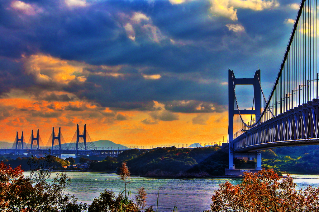 瀬戸大橋HDR