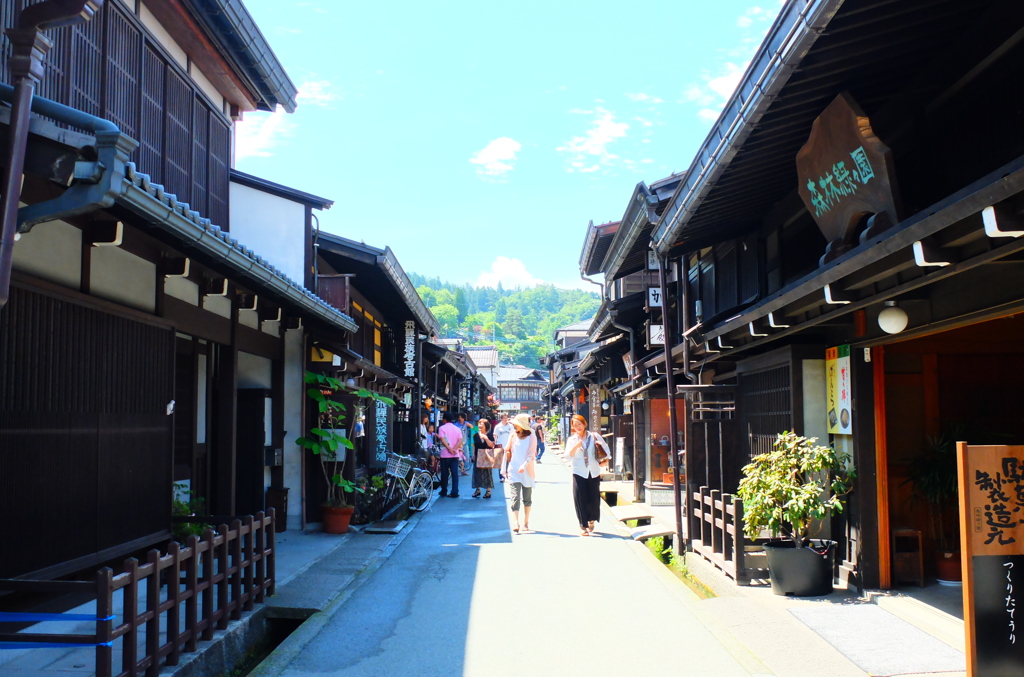 初夏の高山